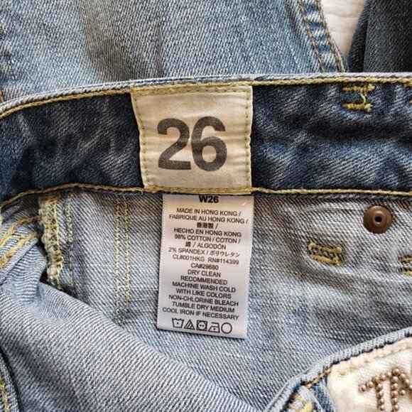 Tavertini So Jeans Tracy Straight Leg Jeans, 26 - Picture 11 of 12